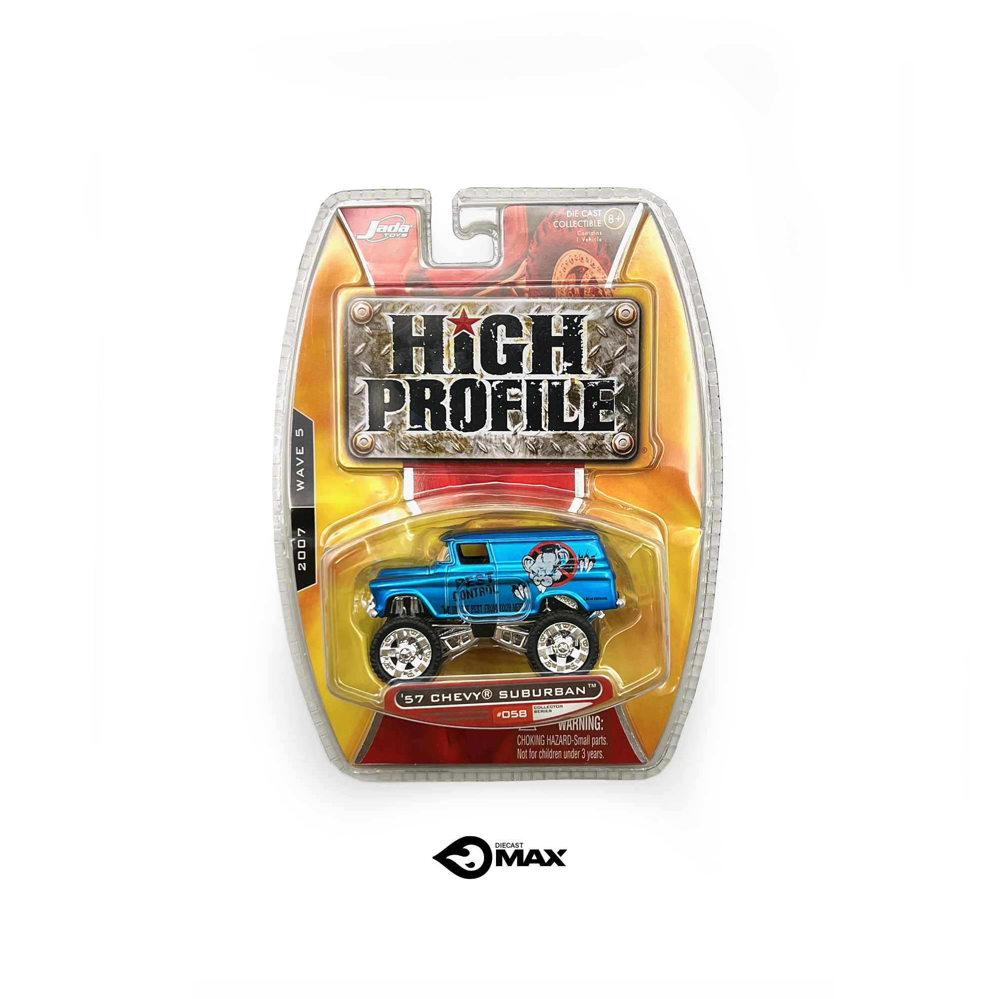 Jada High Profile Series ’57 Chevy Suburban Panel Truck 4x4 #058