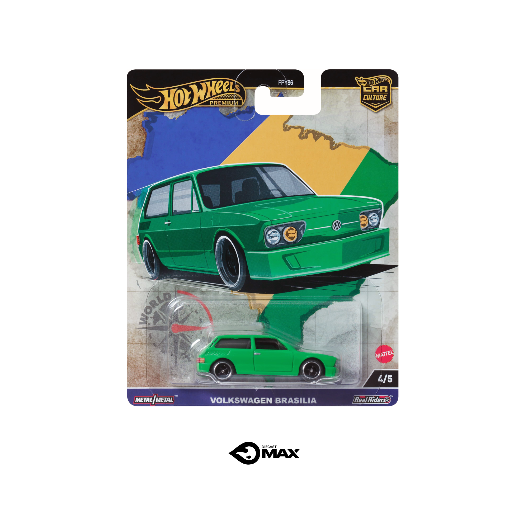 Hot Wheels Premium Car Culture World Tour VW Brasilia