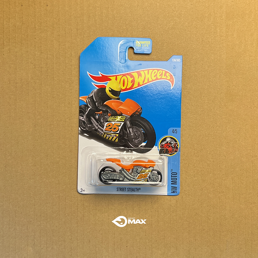 Hot Wheels Mainline Street Stealth Bike, Moto