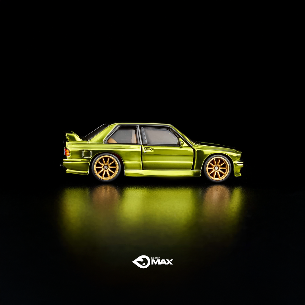 Miniatura: Hot Wheels RLC Exclusive 1991 BMW M3 (Spectraflame Olive)