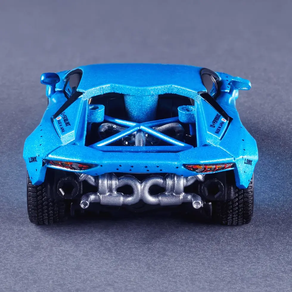 Miniatura: Hot Wheels RLC Exclusive Elite 64 Series LBWK Lamborghini Aventador LP 700-4