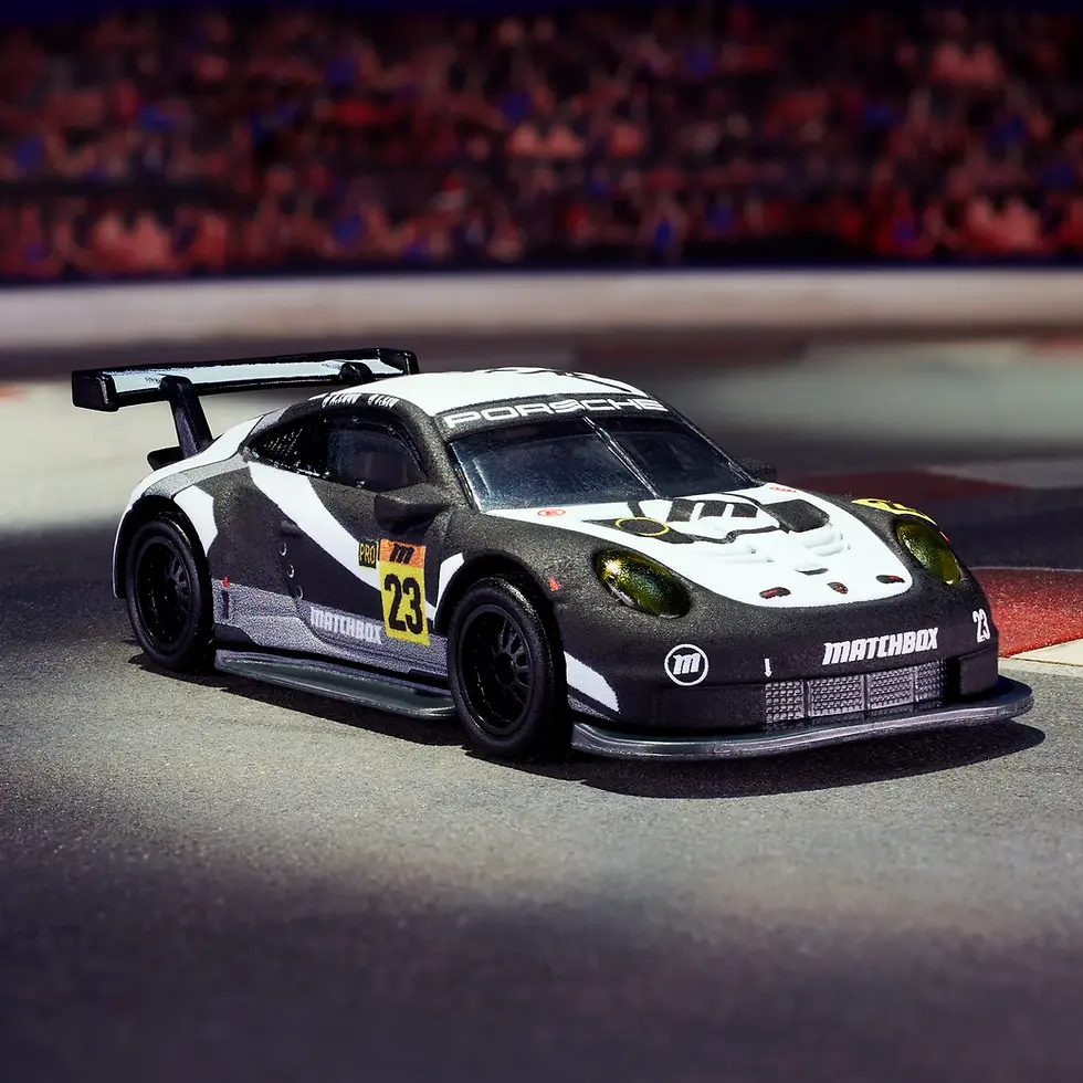 Miniatura: Matchbox Collectors Exclusive Porsche 911 RSR. Diecast Max Mexico