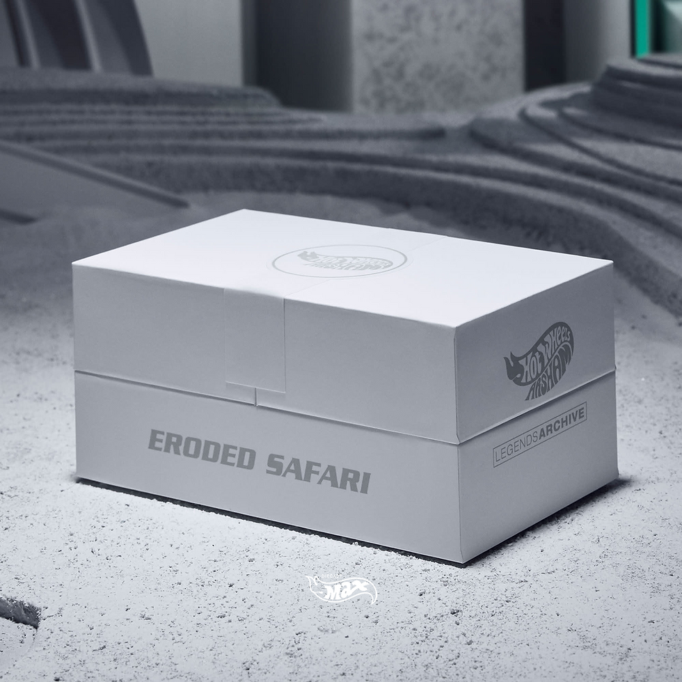 Miniatura: Hot Wheels x Daniel Arsham Eroded Porsche Safari RLC Exclusive | Diecast Max Tienda en Linea Mexico