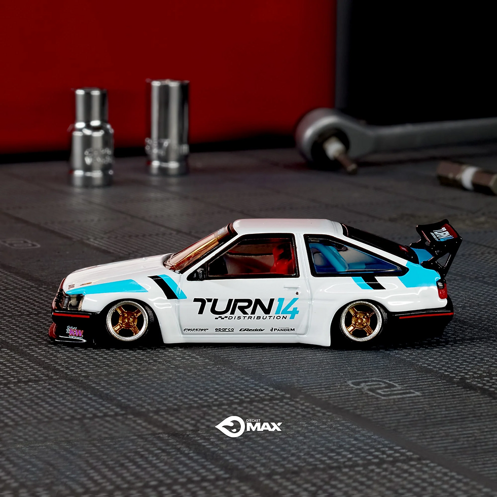 Miniatura: Hot Wheels RLC Exclusive Elite 64 Toyota Corolla Levin (AE86) Custom