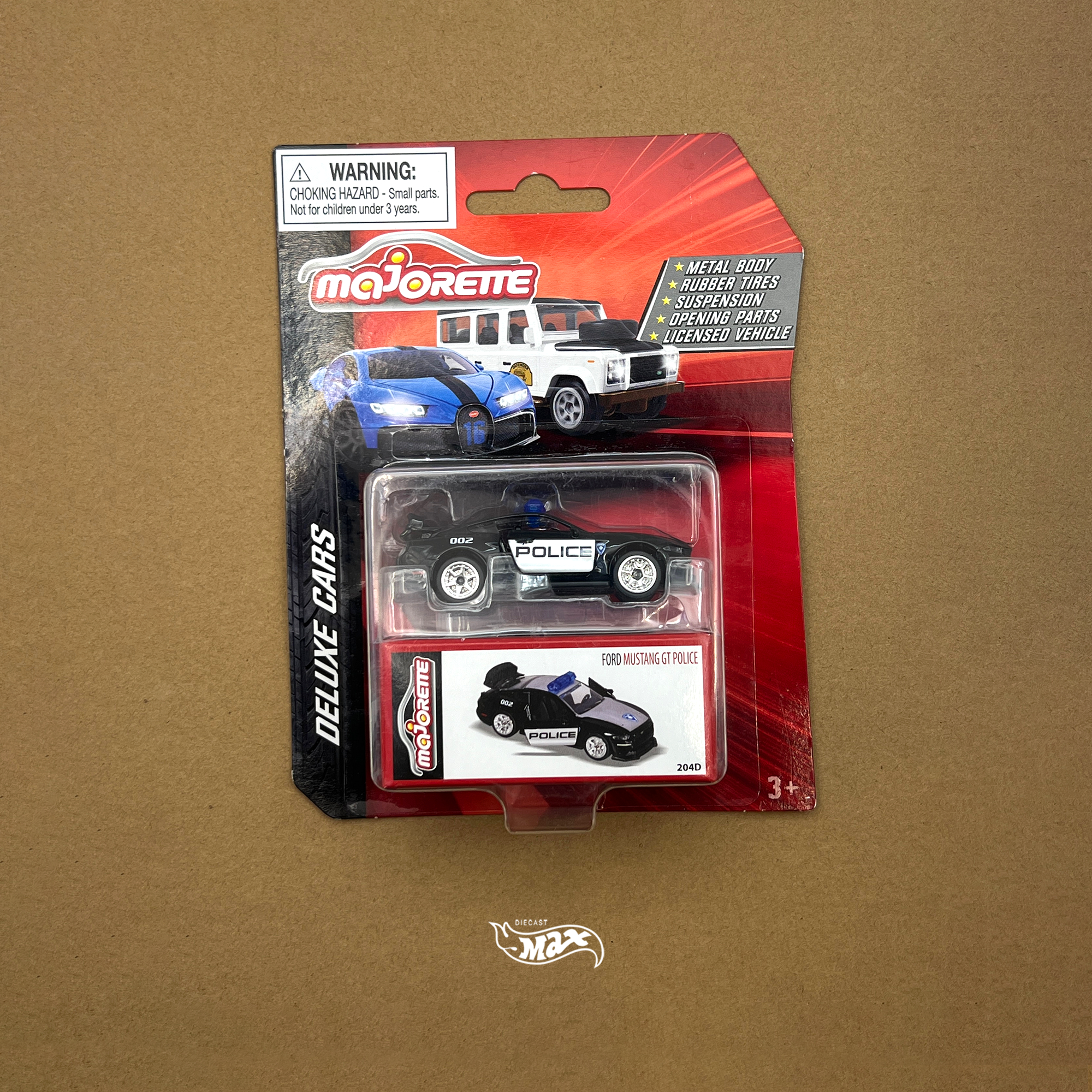 Majorette Deluxe Cars Series, 2011 Mustang GT Police