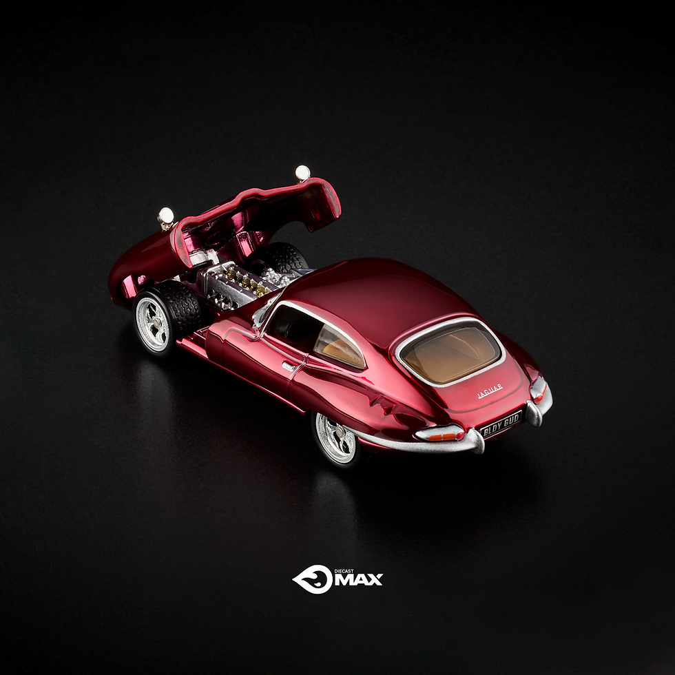 Miniatura: Hot Wheels RLC Exclusive 1964 Jaguar E-Type BLDY GUD