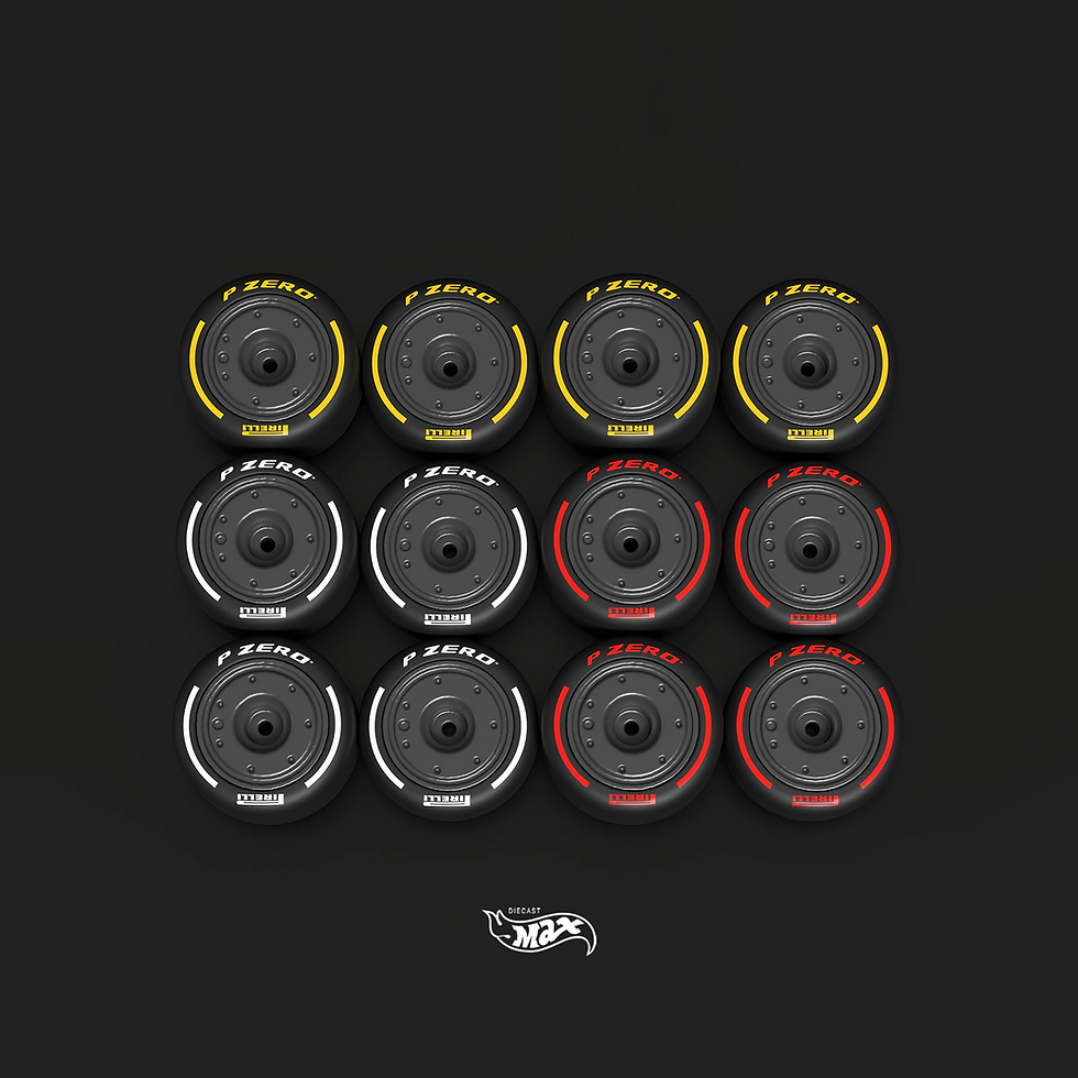 Hot Wheels RLC F1 限定モデル 交換タイヤ付き Hot Wheels RLC F1 限定