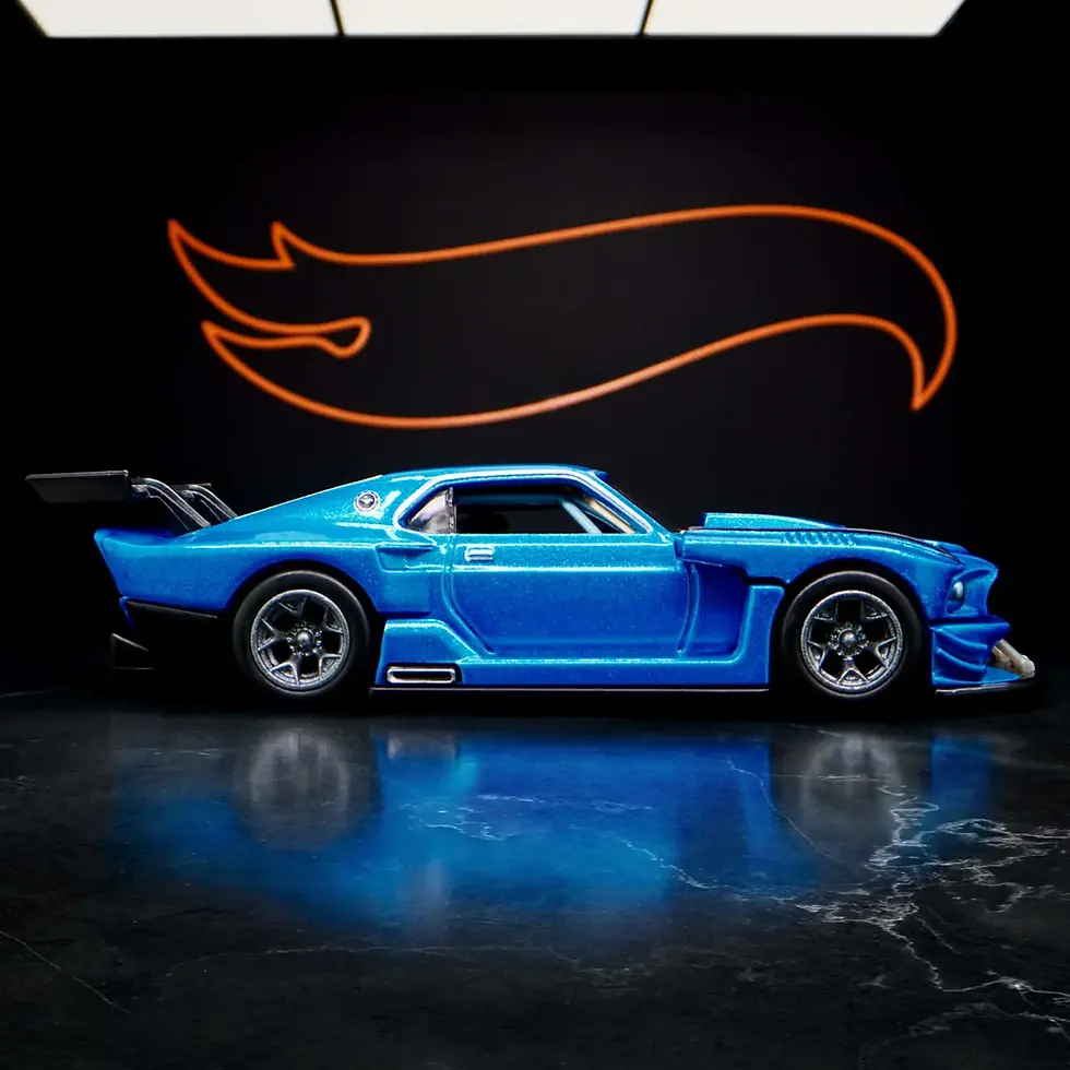 Miniatura: Hot Wheels RLC Exclusive Elite 64 Series Modified ’69 Ford Mustang