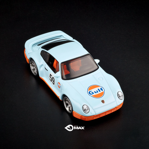 ホットウィール ポルシェ RLC Gulf Porsche 959 Hot Wheels RLC Exclusive 1986 Porsche 959 Gulf Racing | Diecast Max