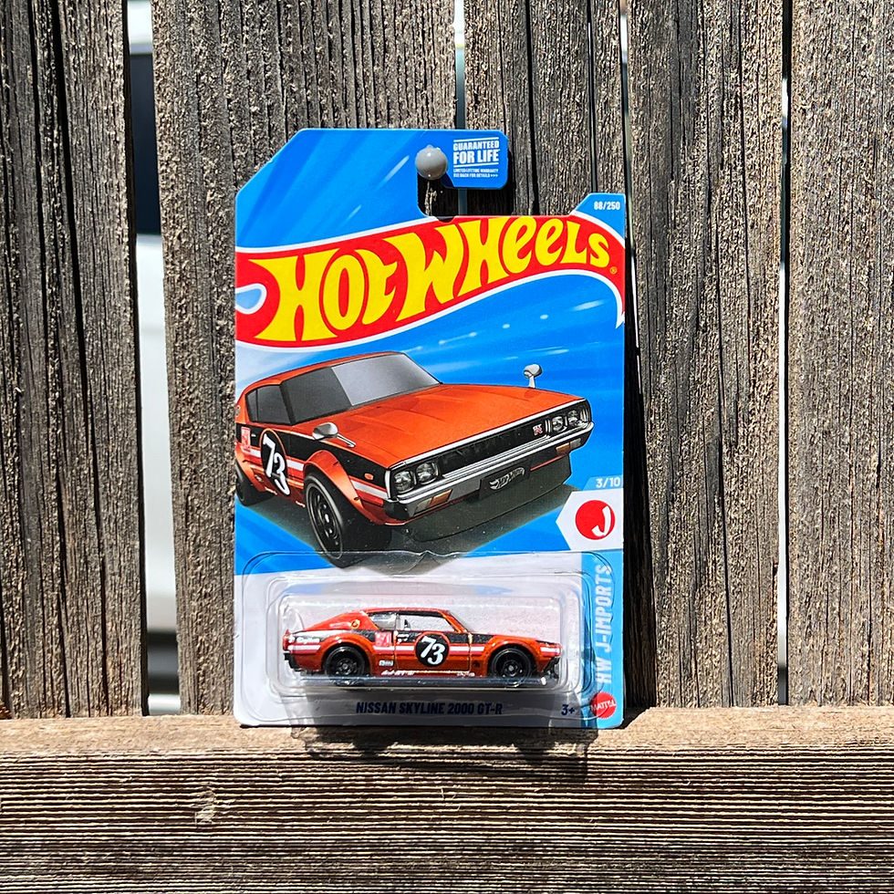 Hot Wheels Mainline Nissan Skyline 2000 GT-R