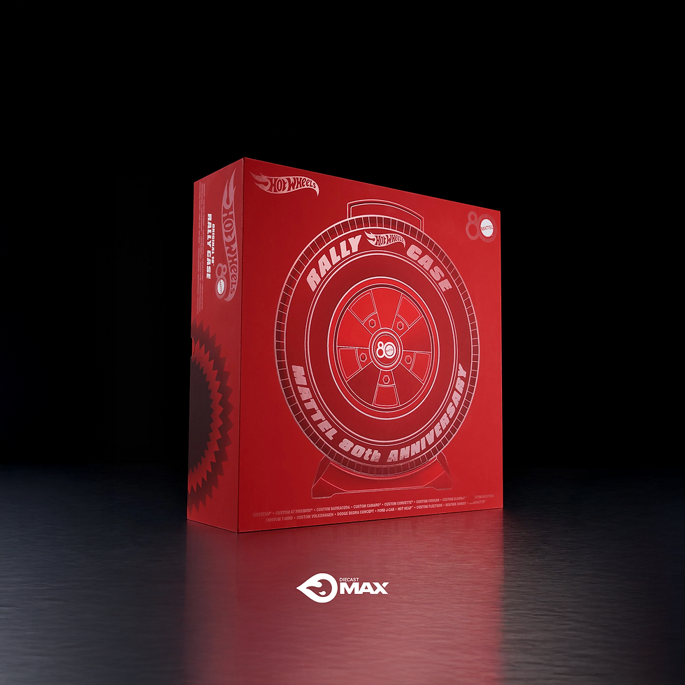 Miniatura: Hot Wheels RLC Exclusive 80th Anniversary Original 16 Rally Case Set