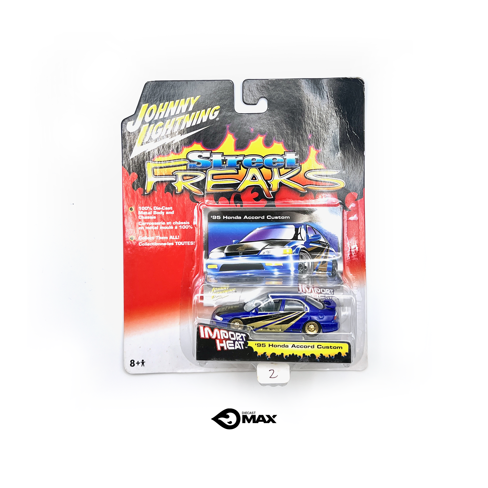 Johnny Lightning Street Freaks Import Heat 1995 Honda Accord Custom