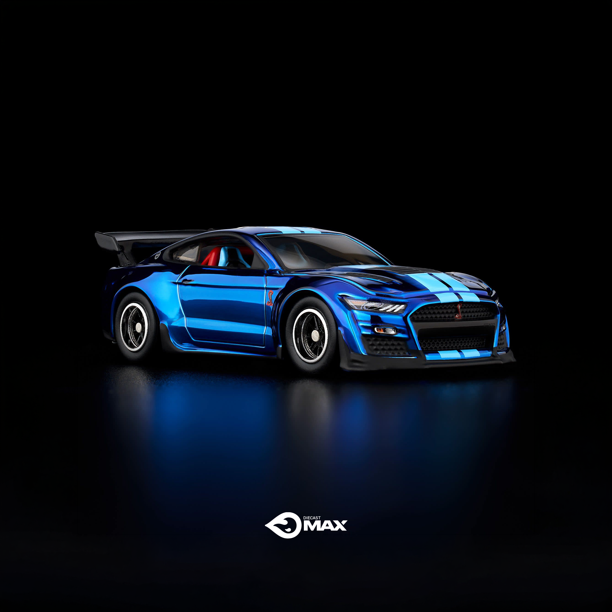 Hot Wheels RLC Exclusive 2022 Ford Mustang Shelby GT500 Code Red Indigo Blue