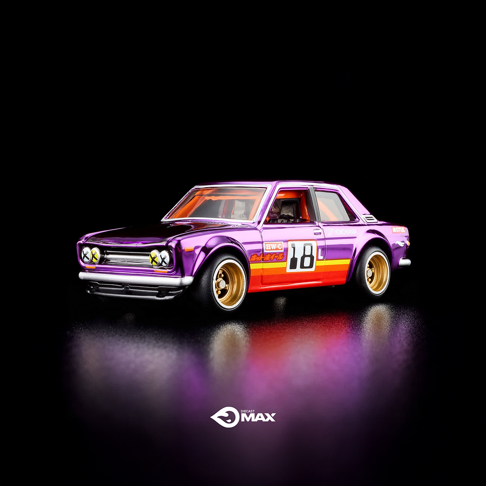 Miniatura: Hot Wheels RLC Exclusive 1971 Datsun 510 Bluebird