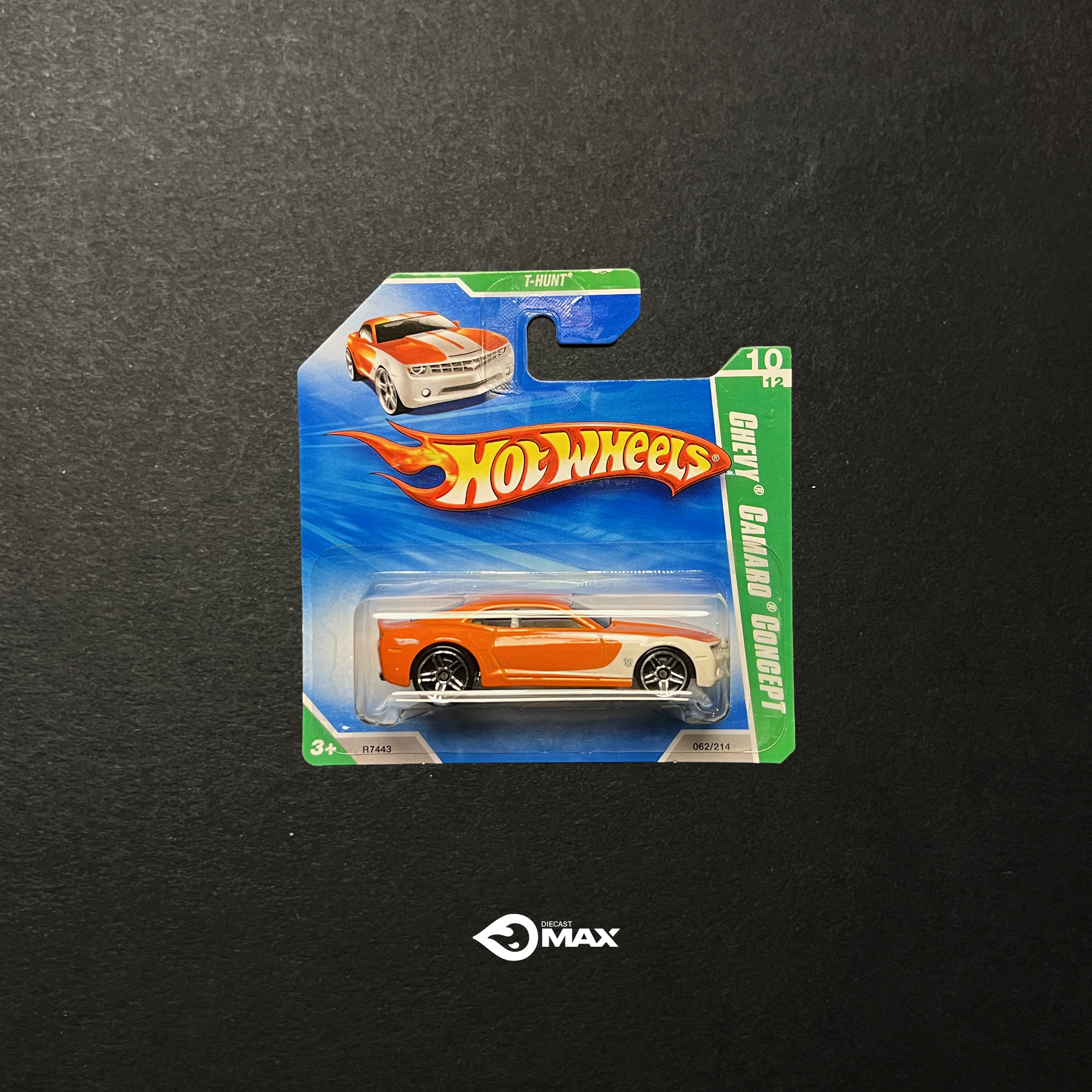 Hot Wheels Treasure Hunt T-Hunt Chevy Camaro Concept Short Card