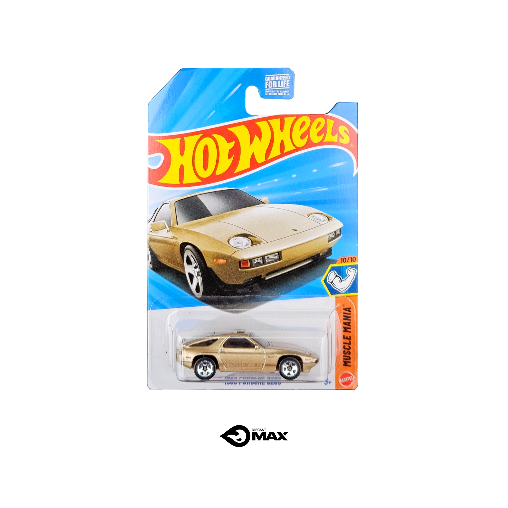 Hot Wheels Mainline 1983 Porsche 928S Dollar General Exclusive (Gold)
