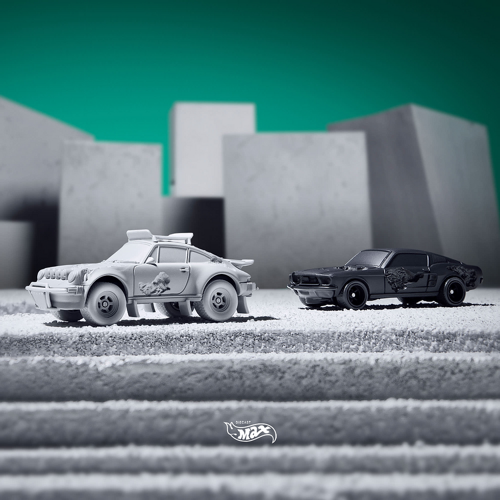 Hot Wheels x Daniel Arsham Eroded Porsche Safari RLC Exclusive | Diecast Max