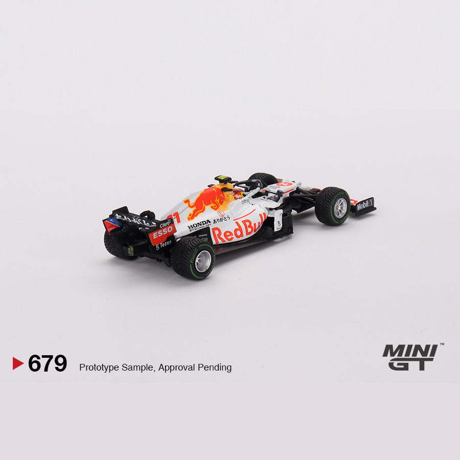 Miniatura: Mini GT Checo Sergio Perez Red Bull RB16B #11 2021 Turkish Grand Prix 3rd Place
