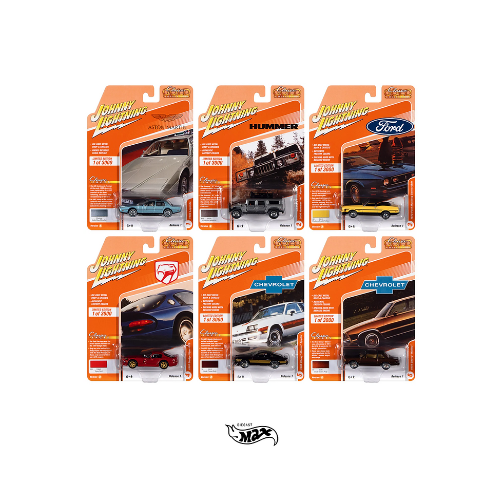 Johnny Lightning Classic Gold 2021 Release 1 Set A (Serie de 6). 1979 Malibu