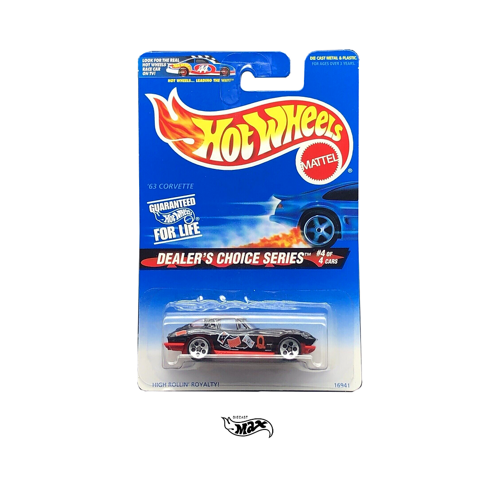 Hot Wheels Old Card Dealer’s Choice Series ’63 Corvette #4 de 4