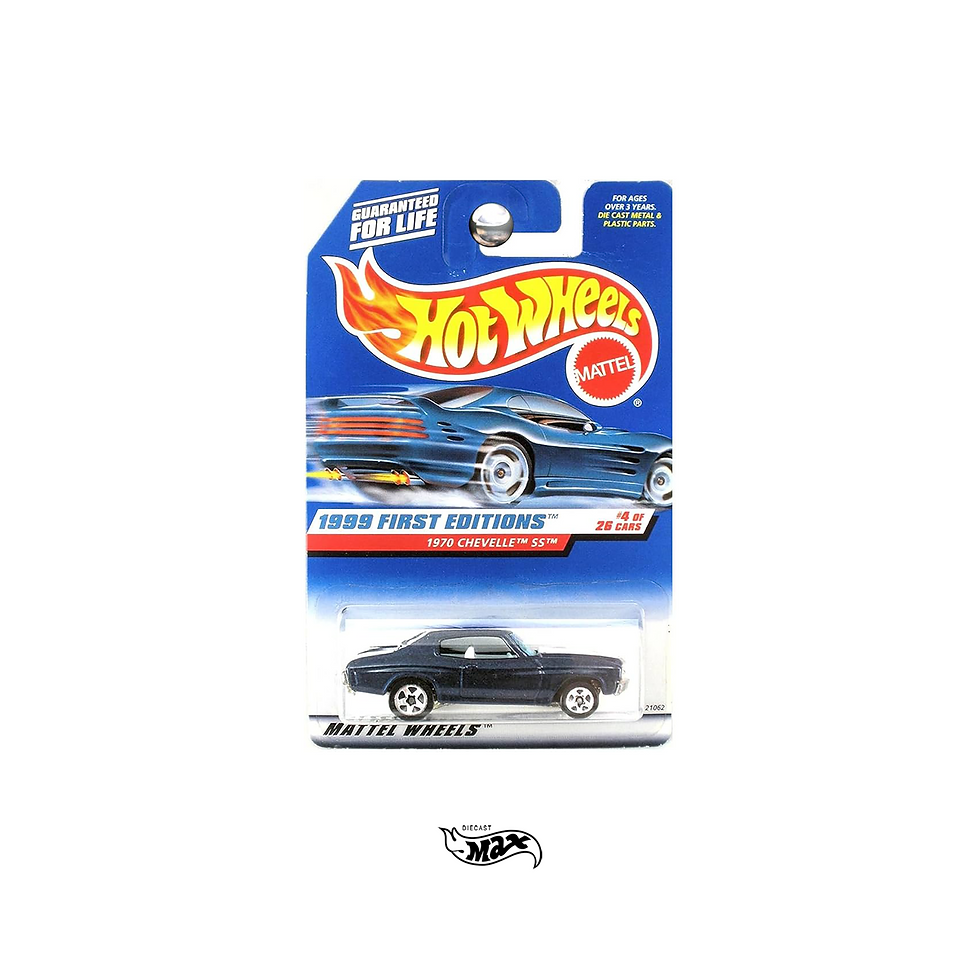 Hot Wheels 1999 First Editions 1970 Chevelle SS #4 of 28