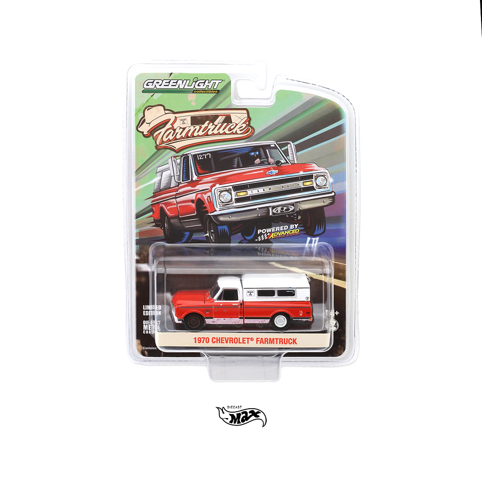 Greenlight Genuine official 1970 Chevrolet Farmtruck Diecast Replica 1/64 scale