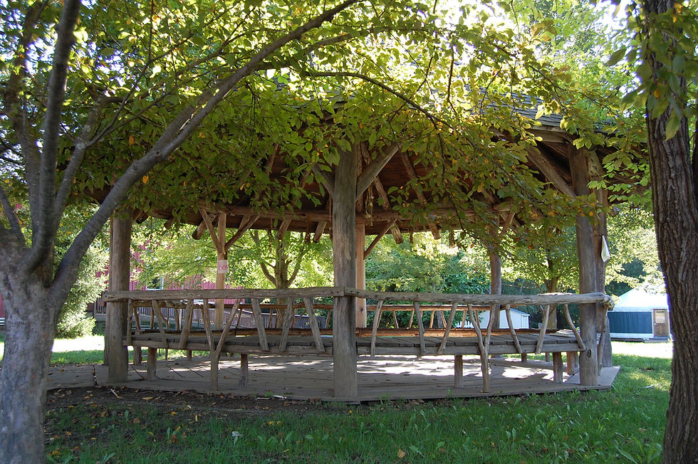Gazebo with Light in Trees (1).JPG