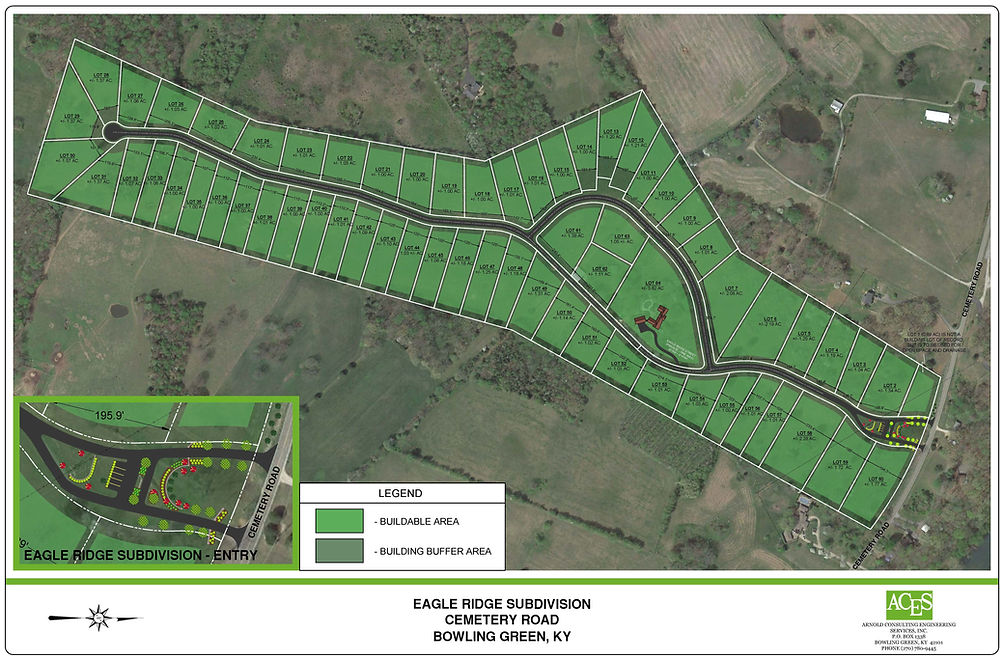 Eagle Ridge Plot Map SUBDIVISION PLAT | Eagle Ridge Estates