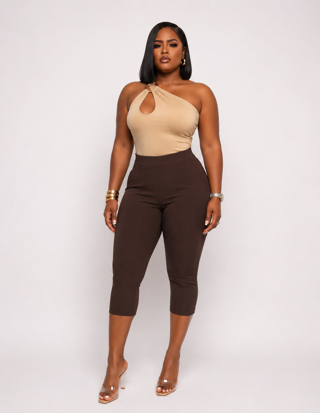 One shoulder bodysuit 