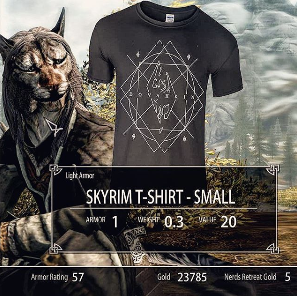 Skyrim Facebook Post