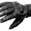 Miniatura: Luva Texx Liberty preta com acabamento perfurado e reforços nas articulações.