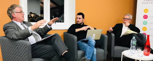 photo de Cyril lage, Jean-Paul Delevoye et Loïc Blondiaux