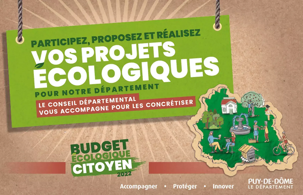 l image de couverture du budget participatif ecologique du puy de dome