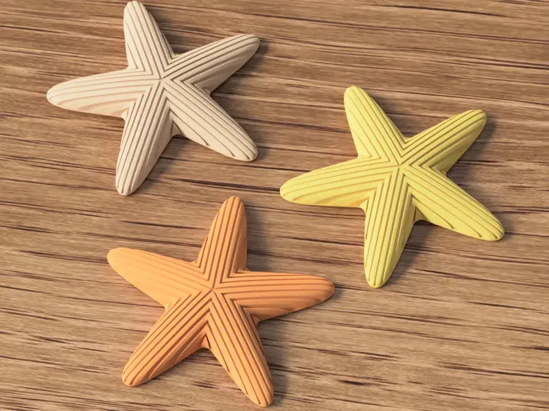 Starfish Decoration – 3D-gedrucktes Produkt von Philaments