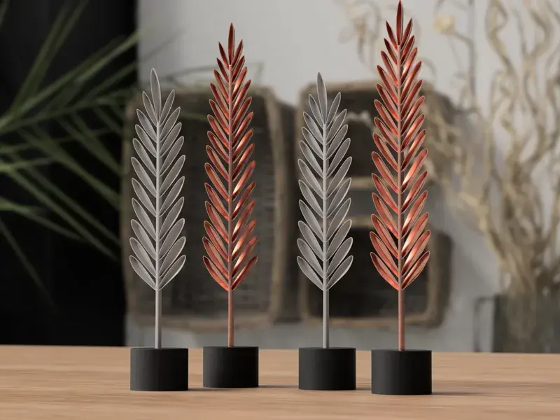 Modern Feather Decoration – 3D-gedrucktes Produkt von Philaments