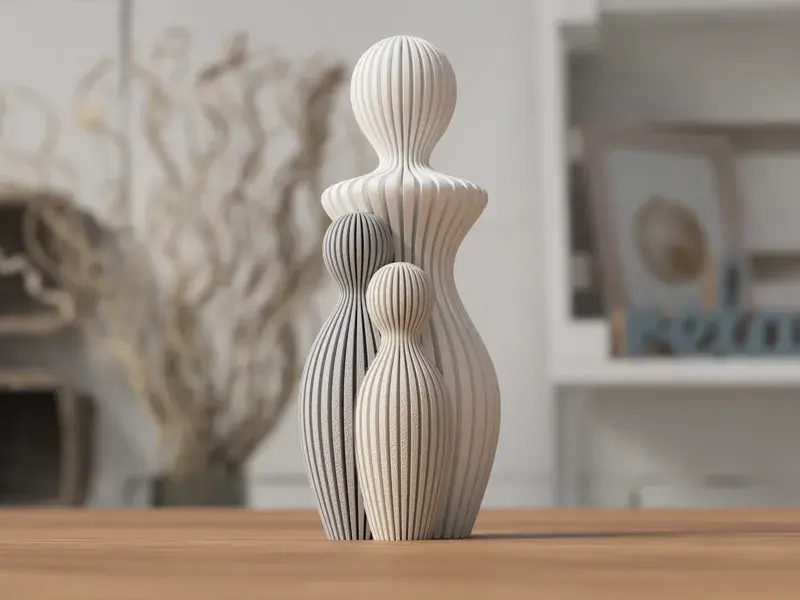 Mother 's Day Statues 1 4 Children – 3D-gedrucktes Produkt von Philaments