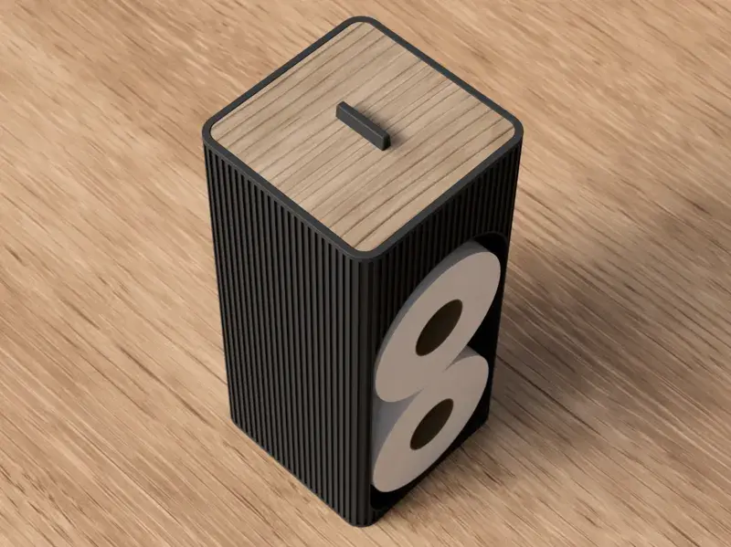 Toilet Organizer – 3D-gedrucktes Produkt von Philaments