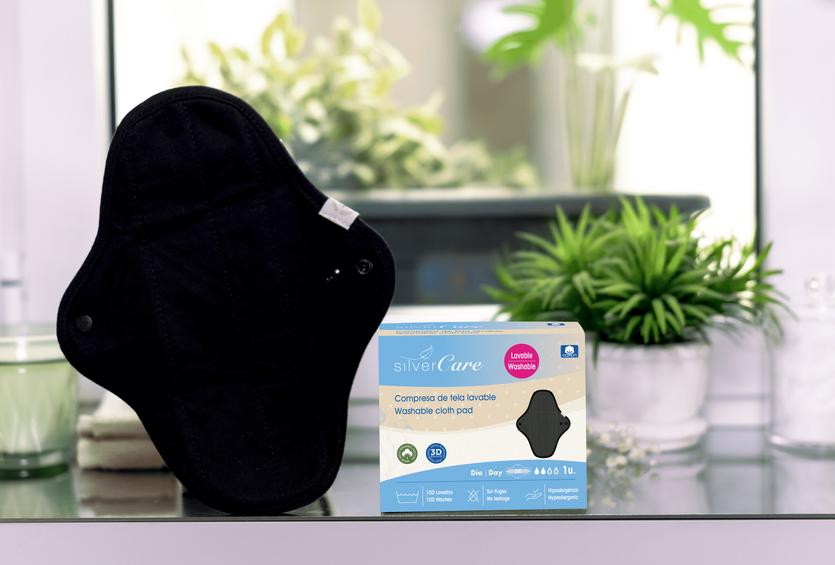 Bodegón Compresa Dia de tela Silvercare