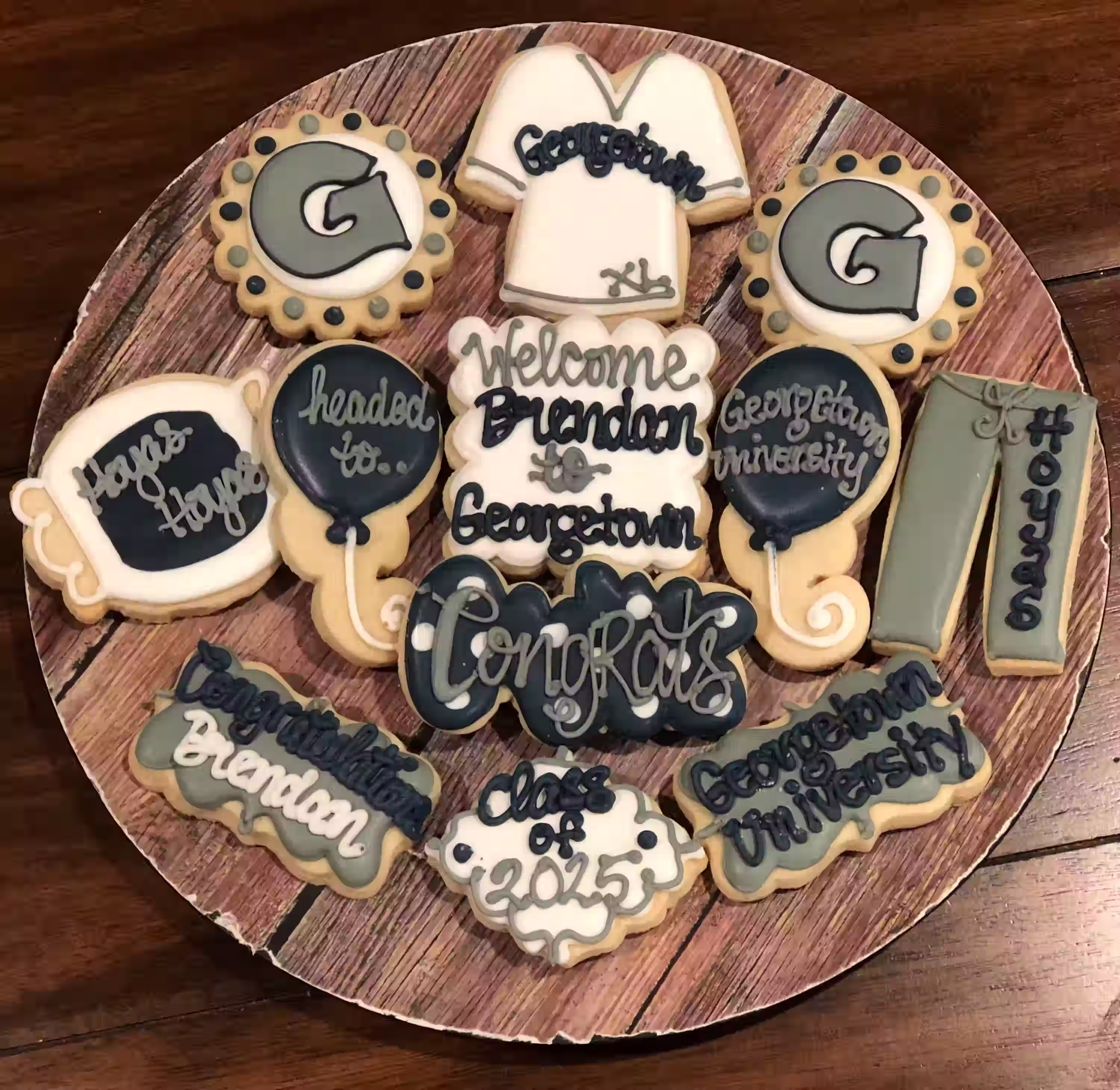 Georgetown University Sugar Cookies