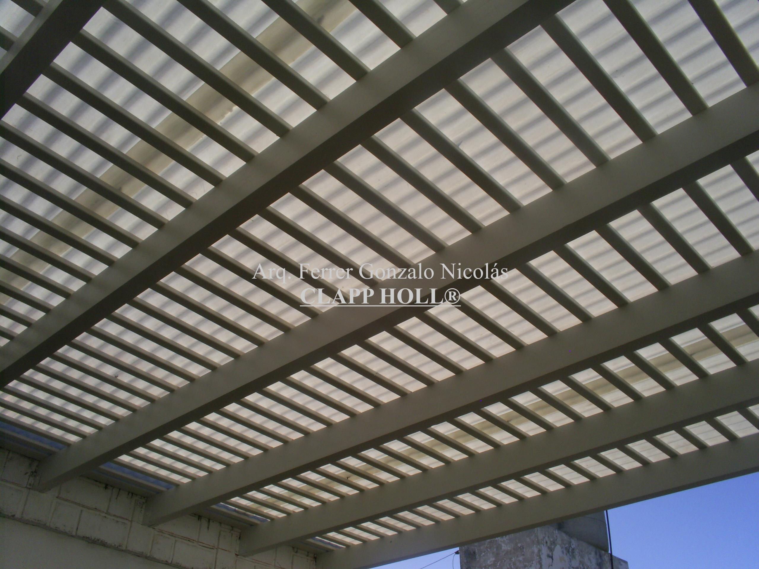 PÉRGOLA PROTEGIDA® blanca
