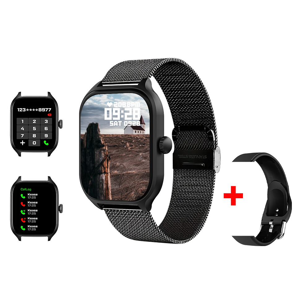 Thumbnail: LAXASFIT H9 Pro Max Smart Watch with Bluetooth Calling & Health Tracking