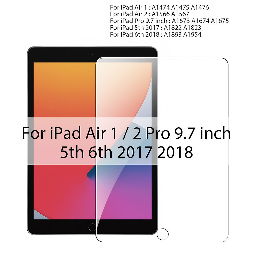 Thumbnail: Tempered Glass Screen Protector for iPad Pro 13” M5/M4, iPad Air 11” M3/M2, iPad