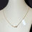 Thumbnail: 14K Yellow Gold Flower Chain Necklace