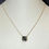 Thumbnail: 14K Yellow Gold and Black Onyx Chain Necklace