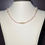 Thumbnail: Vintage Estate 14K Yellow Gold Rose Quartz and White Pearl Beaded Necklace