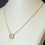 Thumbnail: 14K Yellow Gold and Mother of Pearl Chain Necklace