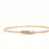 Thumbnail: 14K Rose Gold Diamond Bangle