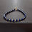 Thumbnail: 14K Yellow Gold and Natural Sodalite Beaded Bracelet
