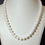 Thumbnail: 14K White Gold and Fine Freshwater Pearl Bead Necklace