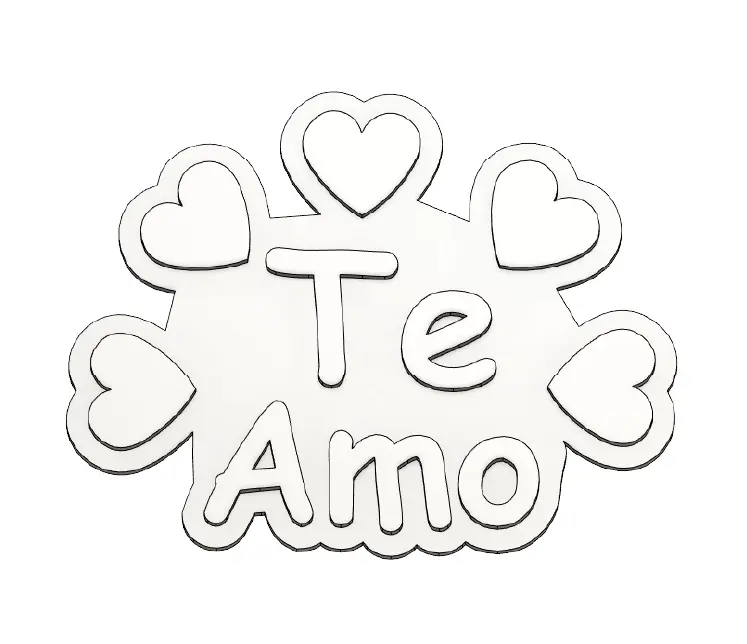 PERSONALIZADO SELLO TE AMO S11